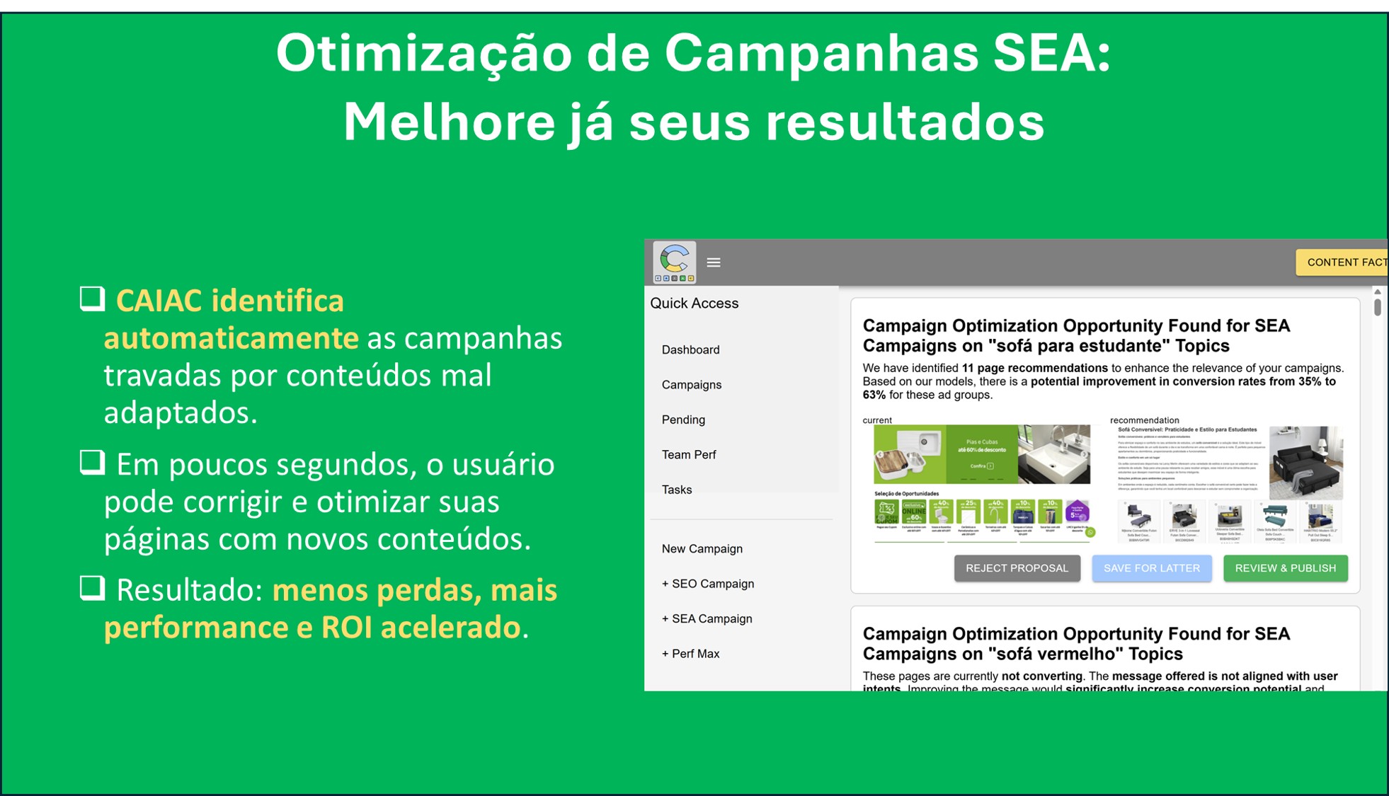 Em breve